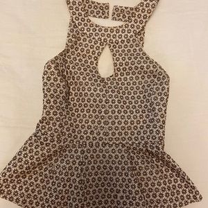 Anthropology Peplum Top